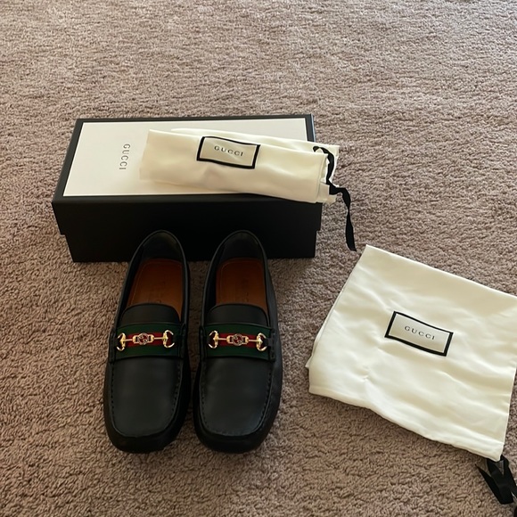 Ayrton Leather Web Driver Loafers 